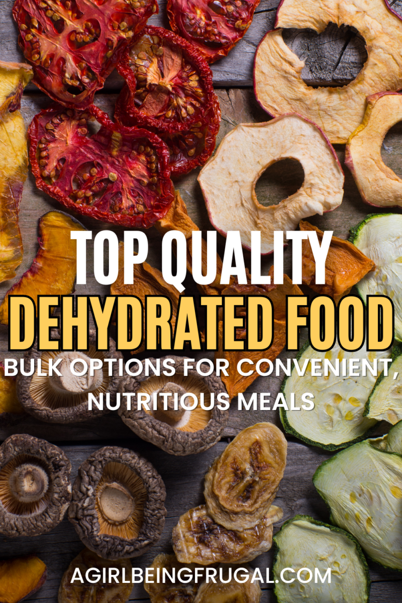 TopQuality Dehydrated Food Bulk Options for Convenient, Nutritious Meals A Girl Being Frugal