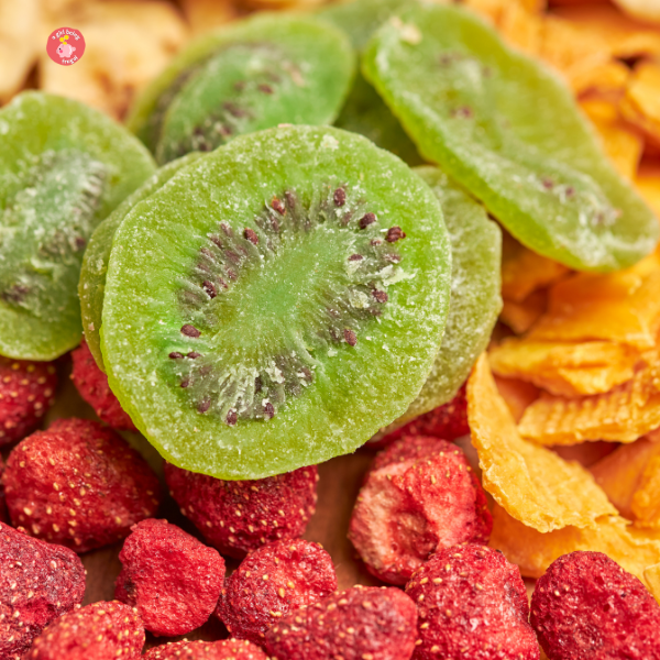 Close-up of Dehydrated Fruits